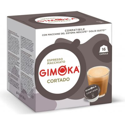 Gimoka Kapsle pro Dolce Gusto Dolce Gusto Cortado 16 ks – Hledejceny.cz