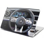 Sablio Samolepka na notebook AMG interiér - 29x20 cm – Zbozi.Blesk.cz
