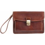 Pánská kožená etue Hnědá 24 x 8 x 17 XT00-G5517-03TAM – Zboží Dáma