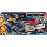 Mattel JDY16 Hot Wheels Racing závodní dráha Formule 1 a 3 autíčka 1:64 – Zboží Mobilmania