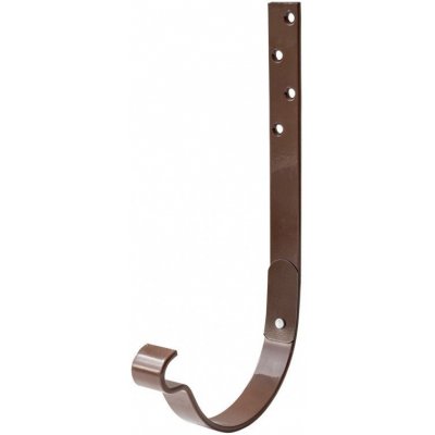 Gutta Aqua žlabový pozink čelní pro pvc žlaby – 125 x 210 mm hnědý – Zboží Mobilmania