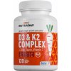 Vitamín a minerál Nutraday D3 & K2 Complex 9v1 120 rostlinných kapslí