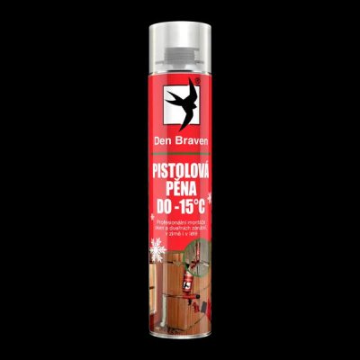 Pistolová pěna do -15 st. C 750 ml Den Braven – Sleviste.cz