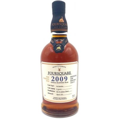 Foursquare Cask Strength Vintage 60% 0,7 l (holá láhev)