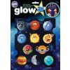 PRIME LARGE GLOW 3D Funny Planets (335x240 mm backer)