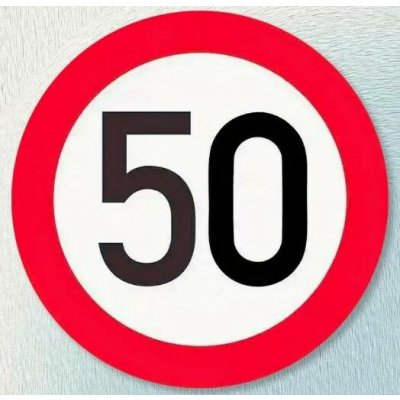 Narozeninová dopravní značka pivo Číslice: 50 Jméno: Ondřej – Sleviste.cz