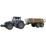 FARM SERVICE Traktor s valníkem na dřevo se zvuky a světly – Hledejceny.cz