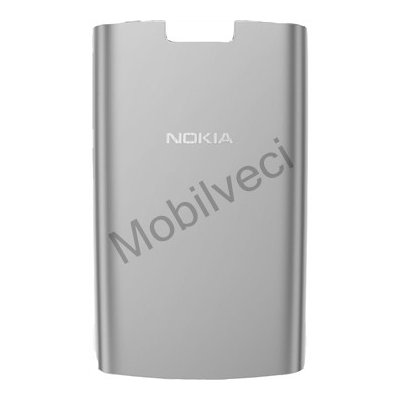 Kryt Nokia X3-02 zadní stříbrný