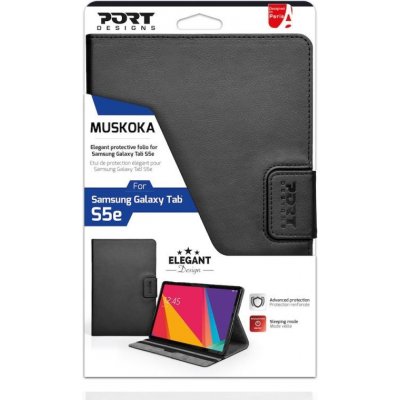 PORTDesigns Muskoka Samsung Tab S5E 201411 černé – Zboží Mobilmania