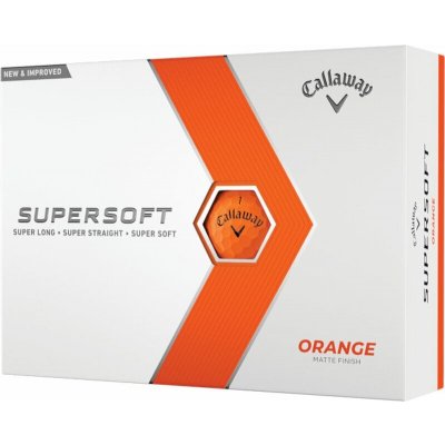 Callaway Supersoft oranžové 12 ks – Zboží Dáma