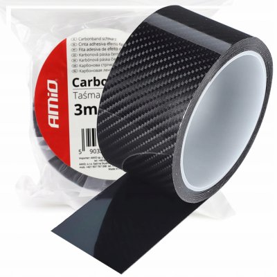 AMiO Karbonová páska 50 mm x 3 m – Zboží Mobilmania