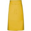 Zástěra Link Kitchen Wear Kuchařská zástěra X970 Yellow 100 x 70 cm