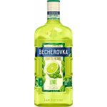 Becherovka Lime & Basil 20% 0,5 l (holá láhev) – Hledejceny.cz