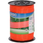 Ohradníková páska BASIC 40 mm 200 m 12 x 0,16 Niro oranžová – Hledejceny.cz