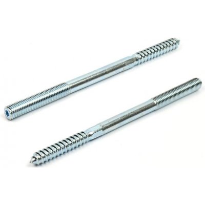 Kombinovaný šroub-vrut M12x140 mm, se středovým šestihranem, zinek bílý – Hledejceny.cz