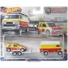 Auta, bagry, technika Mattel Hot Wheels Tahač a závodní angličák Team Transport 47 MG Metro 6R4 FLF56