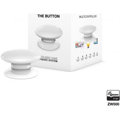 FIBARO The Button FGPB-101 ZW5 Bílá – Sleviste.cz