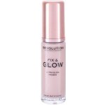 Make Up Revolution London Fix & Glow Rozjasňující podkladová báze 25 ml – Zboží Mobilmania