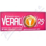 VERAL POR 25MG TBL ENT 30 – Zboží Dáma