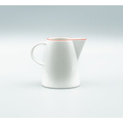 Thun TOM červená linka Porcelánová Mlékovka 240 ml – Zboží Mobilmania