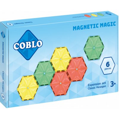 COBLO - Rozšiřující sada 6 dílů - šestiuhelníky - Classic