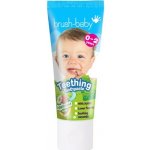 Brush-Baby Applemint s heřmánkem při prořezávání zoubků pro děti od 0 do 2 let 50 ml – Hledejceny.cz