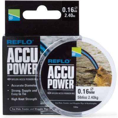 PRESTON INNOVATIONS Accu Power 100 m 0,08 mm – Hledejceny.cz