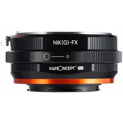 K&F Concept Nikon NIK(G)-FX PRO high precision lens adapter – Zboží Mobilmania