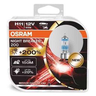 Osram NightBreaker200 H11 PGJ-2 12V 55W 2 ks