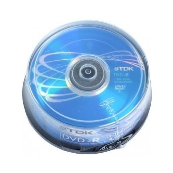 TDK DVD-R 4,7GB 16x, cakebox, 25ks (T19416)