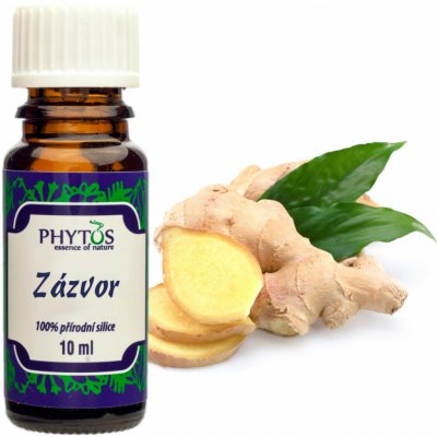 Phytos Zázvor 100% esenciální olej 10 ml – Hledejceny.cz