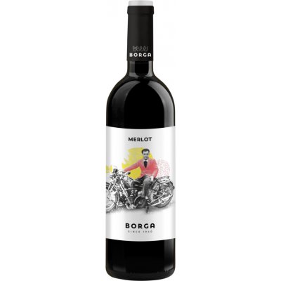 Cantine Borga Merlot 2023 13% 0,75 l (holá láhev) – Hledejceny.cz