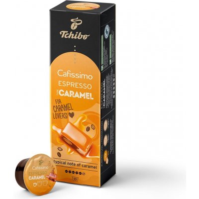 Tchibo Caffissimo Espresso Caramel 10 ks – Zbozi.Blesk.cz