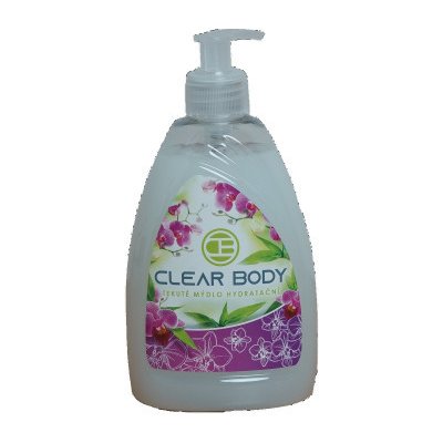 Clear Body tek. mýdlo perleť dávk. creme 500 ml – Zboží Mobilmania