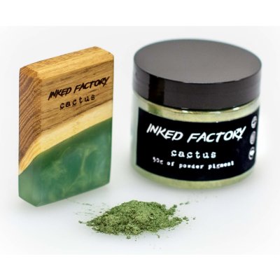 Inked Factory metalický pigment cactus 50 g – Zbozi.Blesk.cz