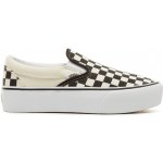 Vans UA classic slip-on PLATFORM Blk WhtCh více – Zboží Dáma