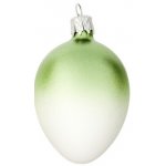 Velikonoční vajíčko polomáčené zelené 6x4 cm Nastrom – Hledejceny.cz