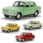 Welly Dromader Auto Trabant 601 Klasic kov/plast 11cm 39 na volný chod 4 barvy v krabičce 15x7x7cm 1:34 – Zboží Dáma