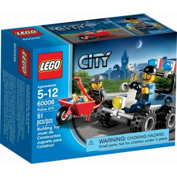LEGO® City 60006 Policejní čtyřkolka od 172 Kč - Heureka.cz