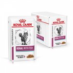 Royal Canin Veterinary Diet Cat Renal with Fish Feline 12 x 85 g – Hledejceny.cz