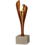 Plastová trofej Zlatá Stříbrná Bronzová Bronz – Zboží Dáma