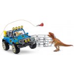 Schleich Dinosaurs Geländewagen mit Dino-Außenposten 41464 – Zboží Mobilmania