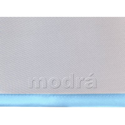 Kusová záclona Ariel - mix barev modrá 140x300 – Hledejceny.cz