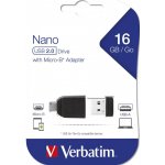 Verbatim Store 'n' Stay Nano 16GB 49821 – Zbozi.Blesk.cz