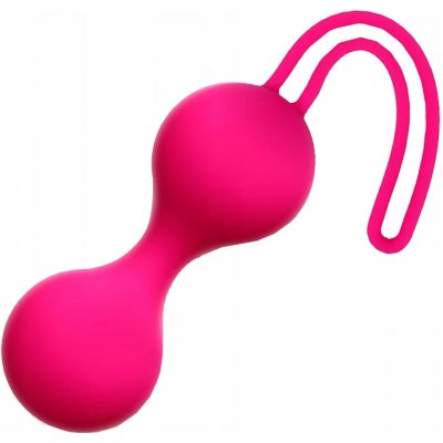 LateToBed Fitty 2 Dumbell Kegel Balls Fuchsia 52g – Zboží Dáma