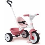 Smoby s volnoběhem Be Move Tricycle Pink s vodicí tyčí a EVA koly růžová – Hledejceny.cz