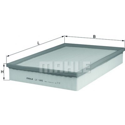 MAHLE Vzduchový filtr LX1845 – Hledejceny.cz