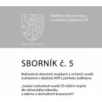 Sborník č. 5 Závazky z právních jednání přenechání věci k užití jinému – Hledejceny.cz