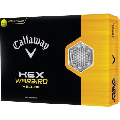 Callaway balls HEX Warbird 3ks – Zboží Mobilmania