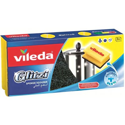 Vileda Glitzi Plus Houbička 3 ks – Zboží Mobilmania